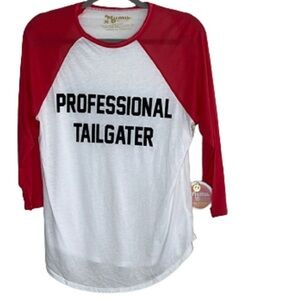 SHOW‎ ME YOUR MUMU PROFESSIONAL TAILGATER BASEBALL TEE SIZE M NWT